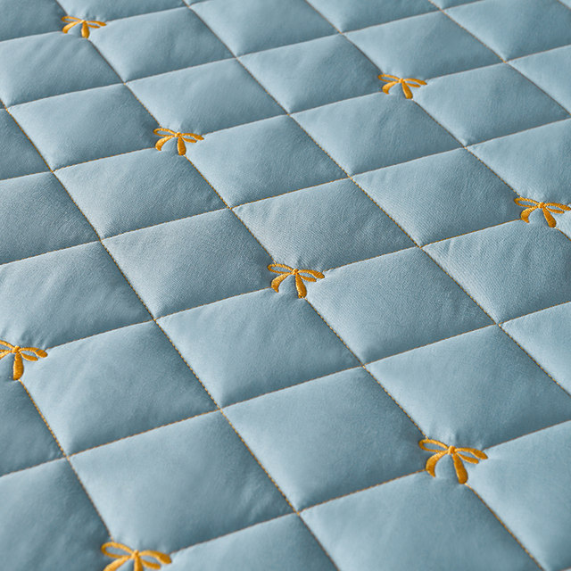 Six-sided all-inclusive bed cover single piece zippered non-slip fixed mattress cover thickened cotton bed cover Simmons protective cover