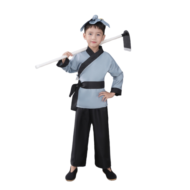 Yugong moves mountains and performs costumes, compassion for the farmer, hoe shop waiter, waiting for the rabbit and wolf to come, magical pen, Ma Liang performs costumes