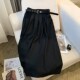 Fat mm large size 300 Jin [Jin equals 0.5 kg] Retro A-line skirt for women loose and slim high waist drooping mid-length suit skirt