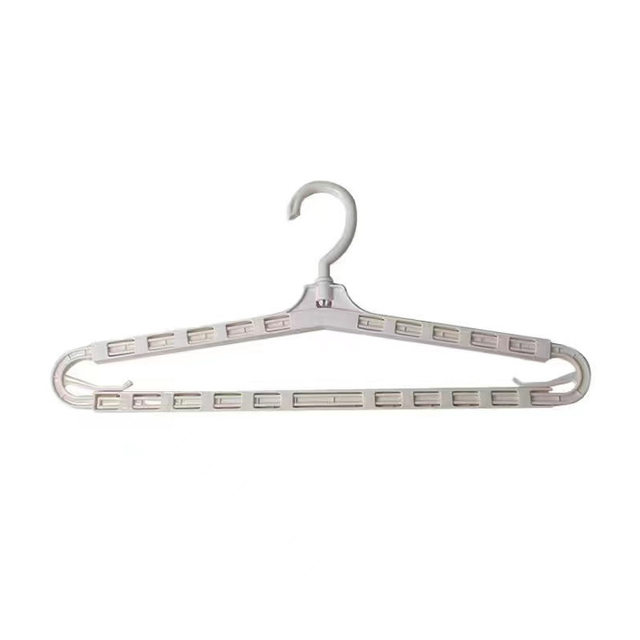 Retractable clothes hanger, multi-functional bath towel hanger, household clothes hanging artifact, seamless anti-slip sunbathing quilt cover, windproof coat support