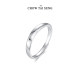 Zhou Dasheng's heart-warming couple ring adjustable ring for men and women's index finger ring birthday gift for girlfriend