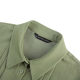 Sdeer San Dior women's clothing fresh and literary waist-closing mesh smudged flared sleeve shirt S24260405
