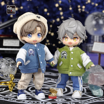 taobao agent OB11 baby baseball clothing baby clothing ymy molly doll clothes 12 points BJD GSC body P9 ufdoll