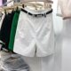 Large size casual shorts for women in summer 2025 loose fat girl mm overalls high waist slimming wide legs five-point mid-sized pants