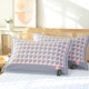 A pair of pure cotton gauze pillow covers, new high-density soft adult cover, cotton non-slip breathable household pillow cover