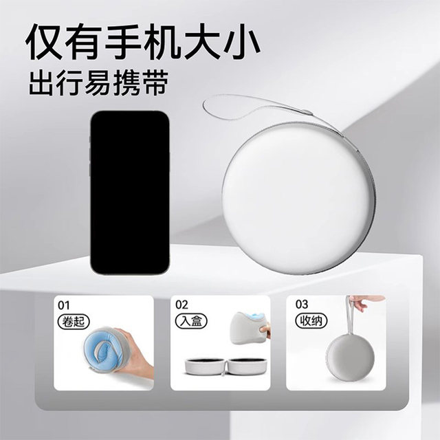 Memory foam u-shaped pillow travel portable aircraft neck protection pillow sitting car neck cervical vertebra u-shaped pillow high-speed rail sleeping magic tool