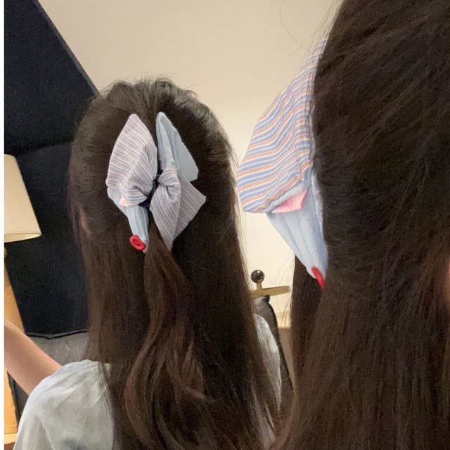 
Full of vitality 2025 new triangle clip women's high-end back head hair clip shark clip headdress