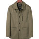 Shinkle cotton lapel jacket Middle -aged and elderly men's spring and autumn men's dad dad jacket medium long top 50 years old 60
