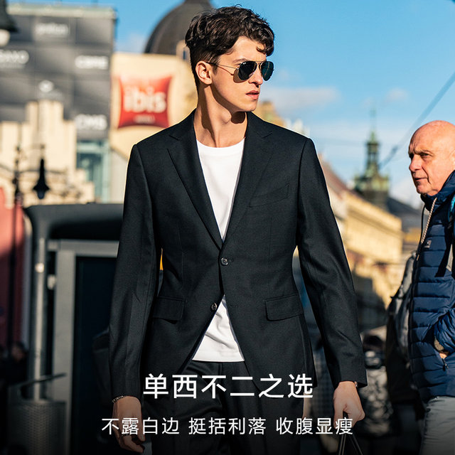 The same style as the star Mr. Bu cloth Mr. Long-length cotton white long-sleeved T-shirt for men's casual spring and autumn base pure cotton inner wear T