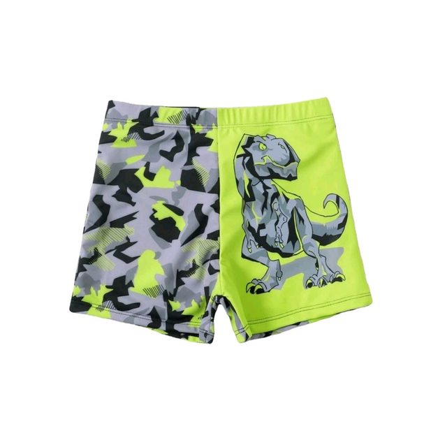 The new European and American simple Bikini long -sleeved flat -sleeved flat trousers printed boy bikini swimwear bikini