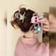 A bit cool ~ Interesting AB face medium-sized grab clips for women 2025 new style with a small back of the head hair shark clip