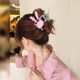 A bit cool ~ Interesting AB face medium-sized grab clips for women 2025 new style with a small back of the head hair shark clip