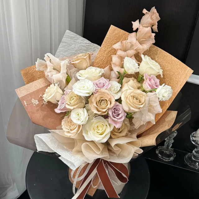 
Stone-grained paper thick texture thickened wrinkle texture paper bouquet wrapping paper flower shop flower art handmade DIY wrapping material