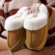 Women's 2025 new winter indoor home non-slip thick-soled plush cotton slippers