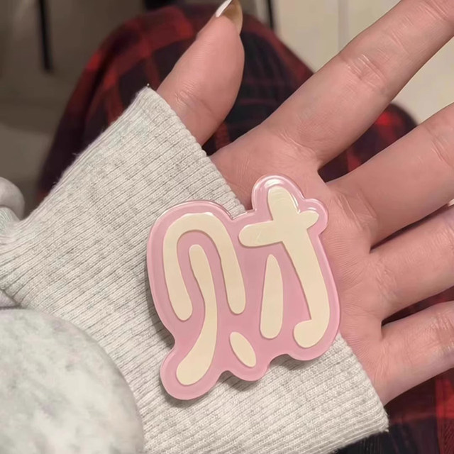 
Poor text funny hair clip girl girl bangs side hair clip headdress cute sweet duckbill clip hair accessories