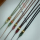 Gold safety buckle lanyard hand-woven rope necklace rope women's jade pendant lanyard jade pendant pendant rope