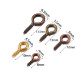 Sheep eye nails, horn nails, hand-made dolls, 9-character hooks, pendants, pins, hanging rings, diy jewelry accessories
