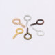Sheep eye nails, horn nails, hand-made dolls, 9-character hooks, pendants, pins, hanging rings, diy jewelry accessories