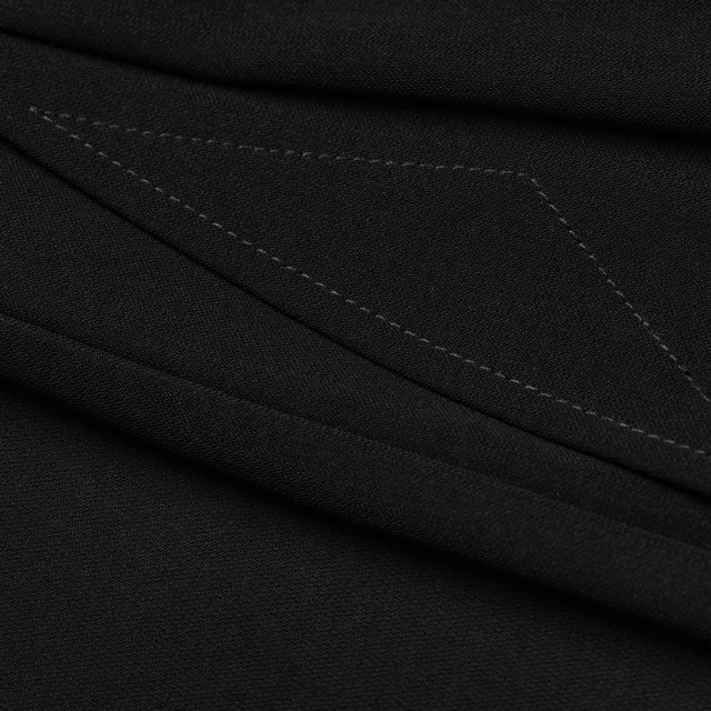 Mandes regular high-waist casual pants 2025 spring new product solid color straight cigarette trousers