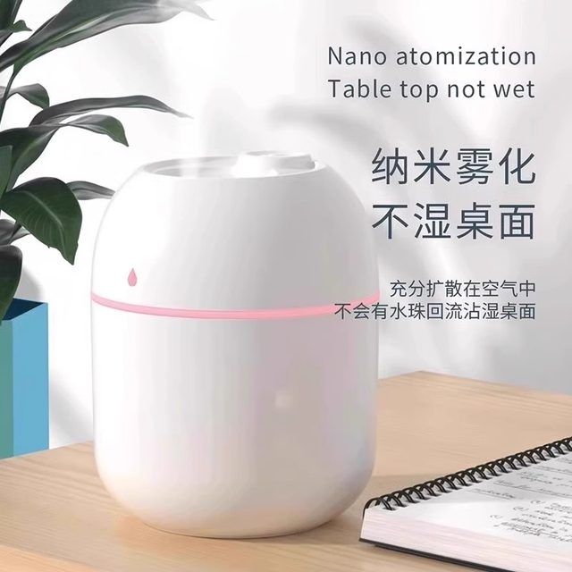 2025 new small USB humidifier humidifier home bedroom office desktop air classroom humidifier atomization watering spray gift portable sprayer