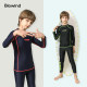 Blowind children's split swimsuit boy's sun protection quick-drying surfing diving medium and large boy's long-sleeved and long-pants swimsuit