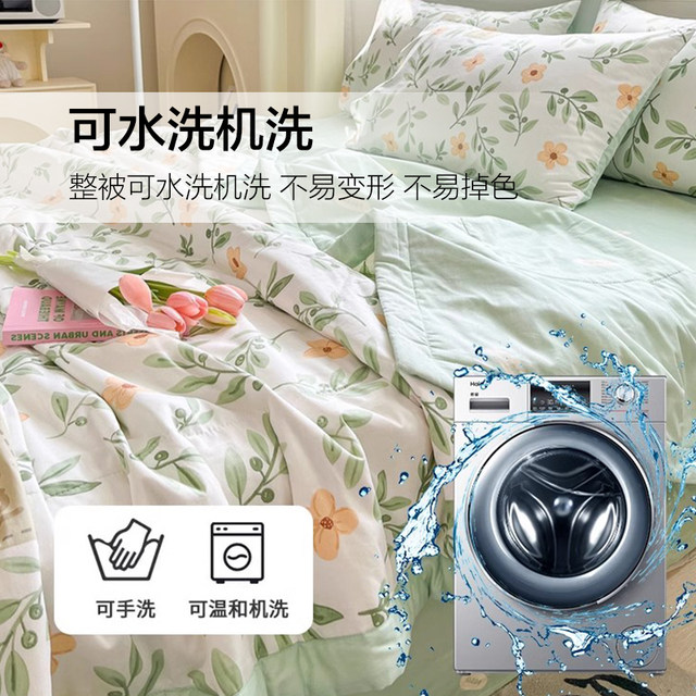 Jialiya Xinjiang pure cotton summer cool quilt pure cotton air-conditioning quilt summer quilt summer thin quilt quilt core can be machine washed