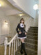 Vietnam and Korean small fish pure school flower MIU is a skirt, satin, and fake two pieces of shirt woolen rings drilling thousands of gold skirt spring