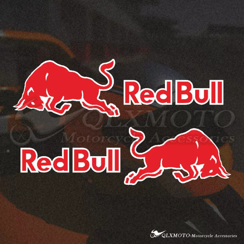 奥地利red Bull摩托车红牛rb16头盔贴纸改装机车外壳风道防水车