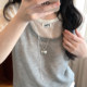 Korean silver love letter necklace for women 2025 new daily versatile star collarbone chain niche design accessories