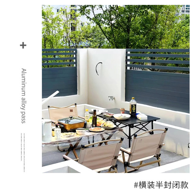 Aluminum alloy guardrail fence outdoor villa courtyard small yard garden wall railing balcony aluminum art fence fence