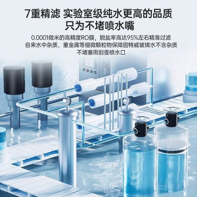 Goodway Antarctic No. 1 car glass water powerful detergent and oil removal film for automobiles, four seasons universal wiper