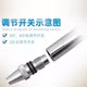 
Lathe adjustable metal cooling pipe universal spray water spray pipe CNC machine tool milling machine serpentine pipe 4 points