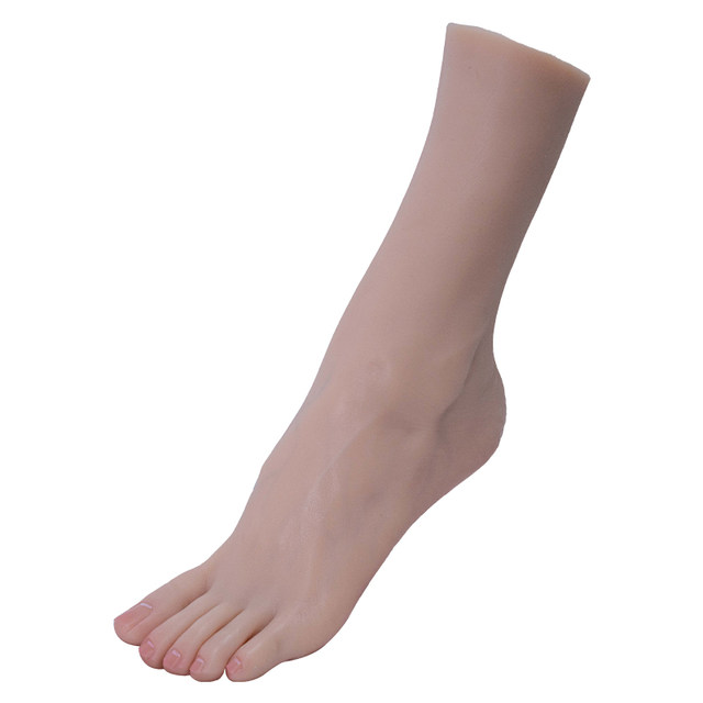 Simulation foot mold silicone beautiful foot shooting TG3910 shoes ...