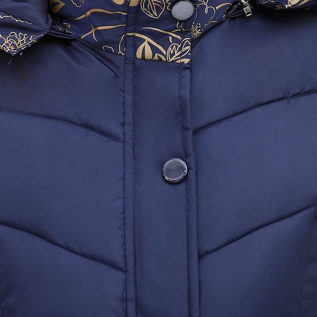 Middle -aged and elderly women's women's grandmother's grandmother dress winter down cotton jacket thickened cotton jacket old lady winter cotton jacket
