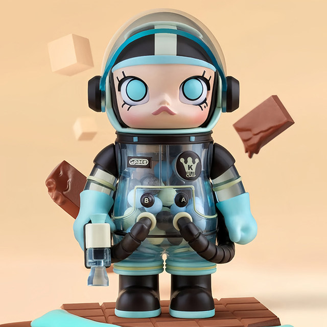 POPMART MOLLY 100% figure trendy anniversary blind box 2nd generation MEGA collection first generation ornaments