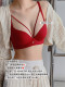 Very city! The fashionable leopard print adjustable underwear girl's small breasts gathered together with large breasts and supported with a bra without a steel ring D
