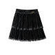 BANANA CICI 2024 winter new versatile cake skirt velvet lace lace A-line skirt