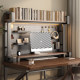 Desktop storage rack hole board table bookshelf computer elevated rack study desk storage vertical multi-layer organizing rack