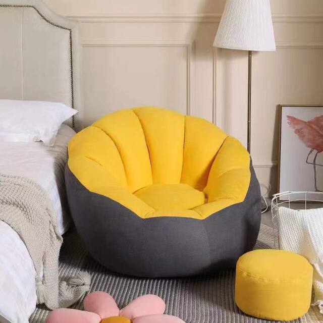 Single recliner tatami lazy sofa sleepable and lying bedroom small sofa bean bag sofa chair human dog kennel
