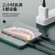 100W one tow three data cable three-in-one super fast charging charging cable car multi-three heads suitable for Apple Huawei type Android iPhone mobile phone universal cable flash charging