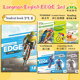 New version of Hong Kong Longman Middle School English textbook Longman English EDGE 2nd 1A1B2A2B3A3B second edition student book listening grammar reading vocabulary comprehensive exercise book junior high school Longman English book grammar