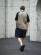 TANOXI T239 Cool Xinjiang long-staple cotton, breathable and sweat-wicking, casual curved raglan sleeve short-sleeved T-shirt