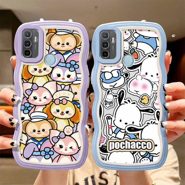 Suitable for OPPO A32 mobile phone case funny cartoon pdvm00 cute girl 0pp0a32 protective cover ins style oppia32 personality simple opopa32 fashion silicone oopo spongebob