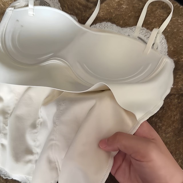 Autumn and winter brushed French lace pure desire sling beautiful back all-in-one cup bra-free vest for women slimming 6100