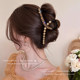 Light luxury high-end temperament grab clip women's 2025 new hair clip back head tray hair shark clip headdress