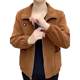 Mother's Corduroy Jacket Women Spring and Autumn New Middle-aged and Elderly Loose Casual Small Thin Jacket Top