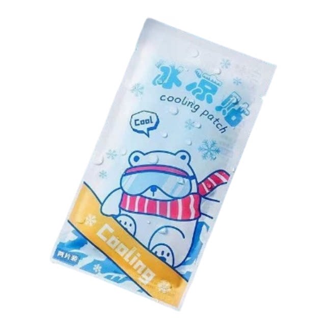 Cool stickers, ice stickers, cool and cooling in summer, antipyretic mobile phone cooling stickers, suitable for mother and baby in summer manicure