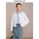 Mandeshi short cotton jacket 2025 winter new product bread jacket cotton jacket solid color thickened top women's short jacket