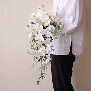 白色婚礼捧花 新人首单立减十元 22年10月 淘宝海外