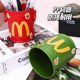 McDonald cute creative pen holder retro high-value personalized ornaments student desktop office stationery storage box